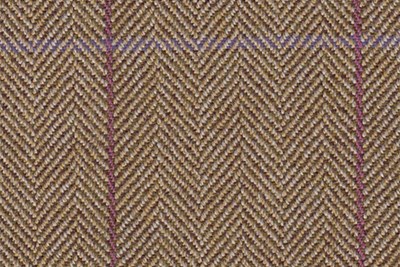 Biscuit HB with Purple & Fuchsia check