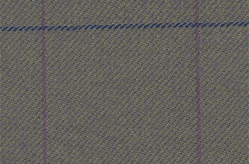Blue/Green with purple & Navy check
