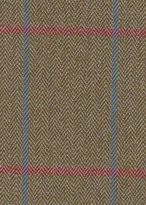Green HB with Blue & Red Check