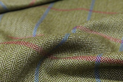 Green HB with Blue & Red Check