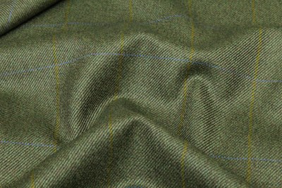 Green with Gold/Blue check