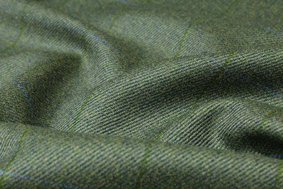 Green with Green & blue check