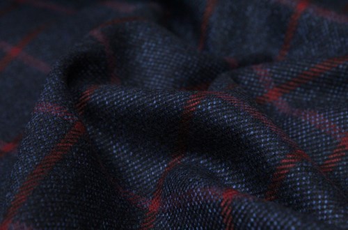 Navy with Red & Purple check