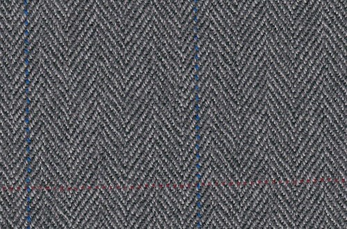 Grey HB with Red & Blue check
