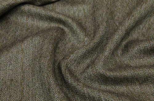 Beige/Brown with Red & Orange check
