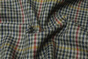 Grey/Green check with Yellow/Red/Navy check