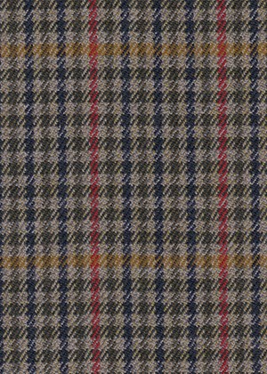 Grey/Green check with Yellow/Red/Navy check