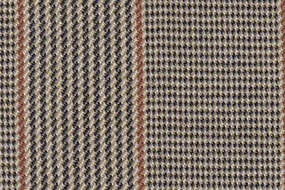 Biscuit with Red & Tan Check