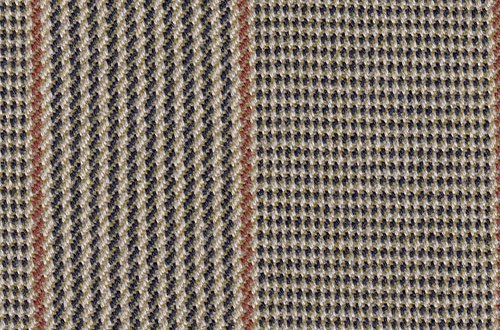 Biscuit with Red & Tan Check