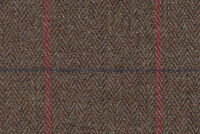 Brown/Green HB with Red/blue/Yellow check