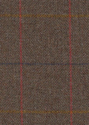 Brown/Green HB with Red/blue/Yellow check