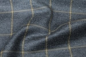 Grey with Gold / beige check