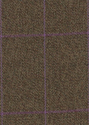 Green/Brown with Purple check