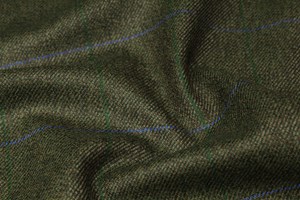 Green/Brown with Green and blue check