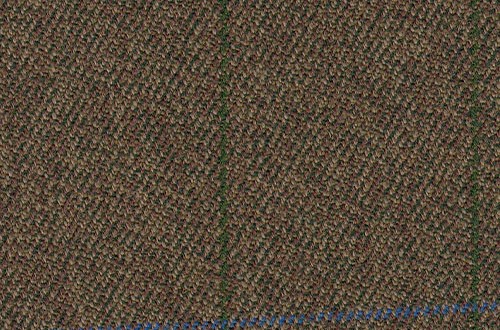 Green/Brown with Green and blue check