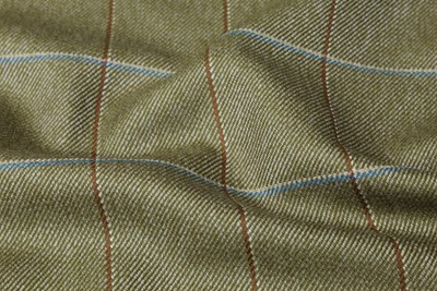 Brown Grey wth Blue & Terracotta check