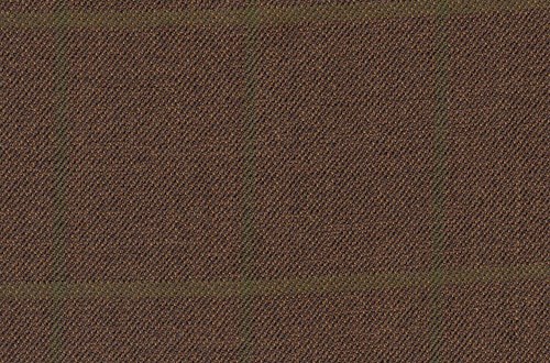 Brown with Green Check
