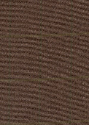 Brown with Green Check