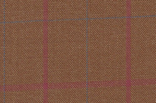 Fawn with Pink & Blue Check