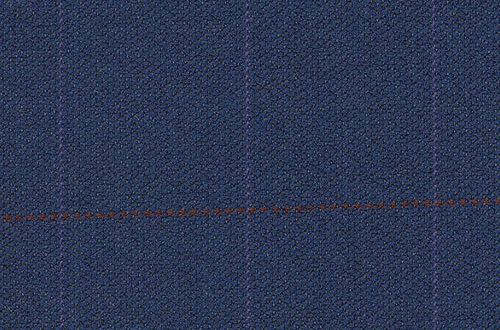 Blue with Red & Purple Check