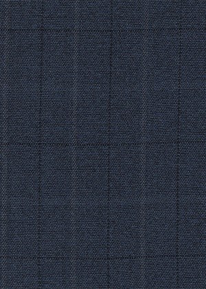 Blue with Grey & Black Checks