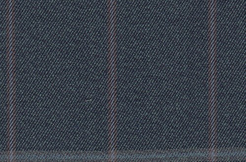 "Grey/Blue with Tan