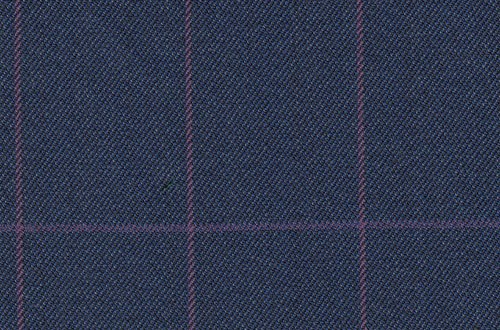 Blue with Purple & Pink Check