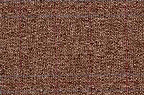 "Tan with Red