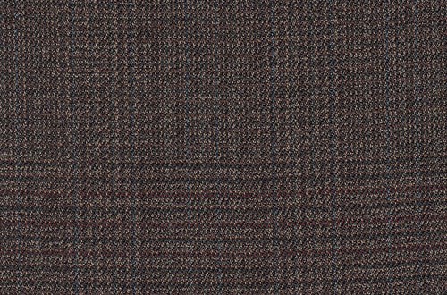 Brown POW with Burgundy & blue overchecks