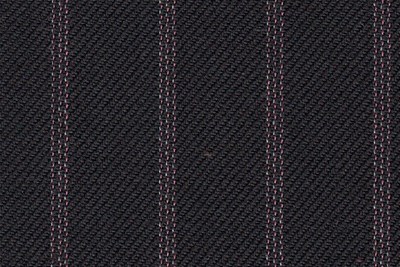 Brown with pink triple pin stripe