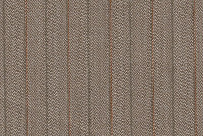 Beige with Orange & Khaki Stripes