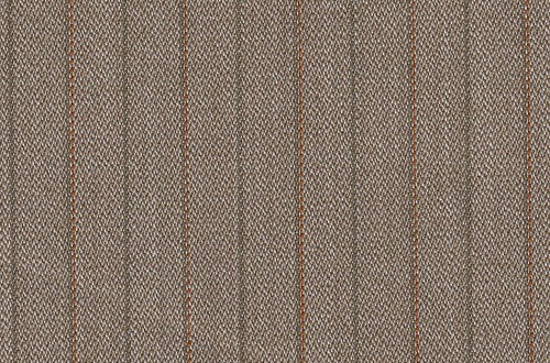 Beige with Orange & Khaki Stripes