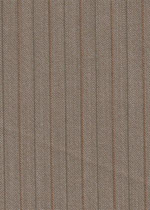 Beige with Orange & Khaki Stripes