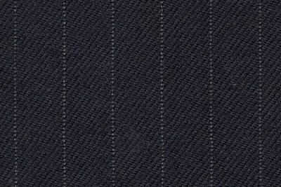 Navy with grey pin stripe