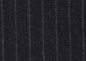Dark Grey with narrow chalk stripe