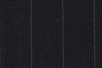 Black with pink pin stripe
