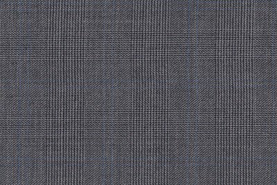 Light grey POW with blue overcheck