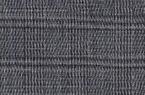 Light grey POW with blue overcheck