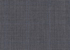 Light grey POW with blue overcheck