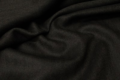 Choc Brown Small Herringbone