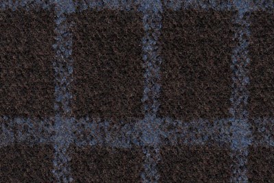 Brown with Blue check