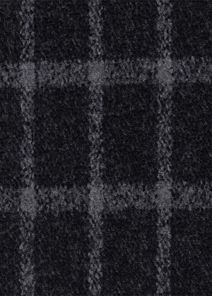 Black with Grey check