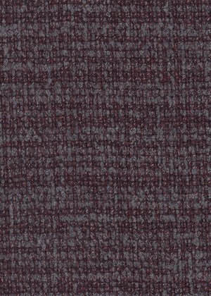 Burgundy-Lt Grey Boucle
