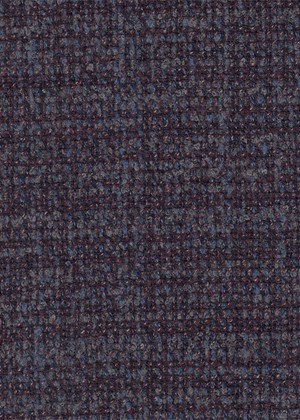 Navy-Blue-Grey-Red Boucle