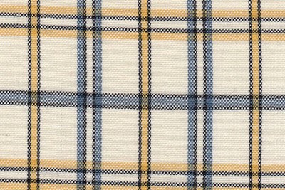 Cream w/Blue/Yellow/Black checks