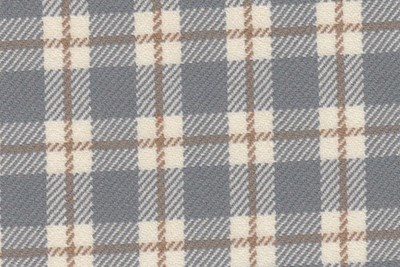 Cream w/Grey & Brown check
