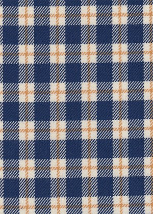 Cream w/Blue & Yellow check
