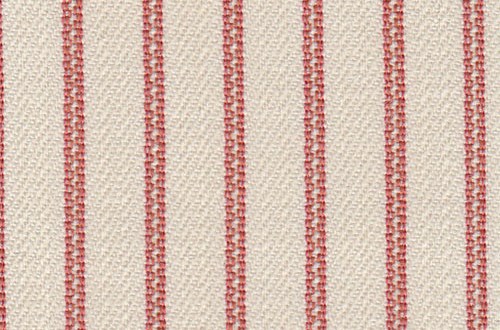 Cream w/Red Stripe