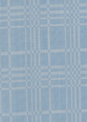 Blue/Silver Geometric Self Check