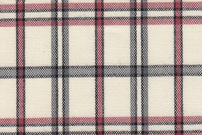 Cream w/Red/Grey/Black checks